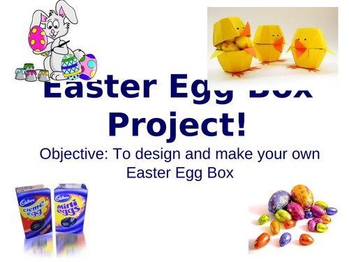Design Your Easter Egg Box