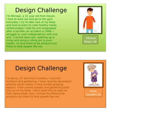 Design Challenge cards!