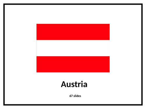 Austria - 67-slide PowerPoint + Activity Booklets