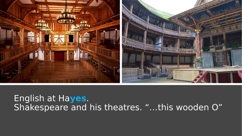 SHAKESPEARE'S THEATRE