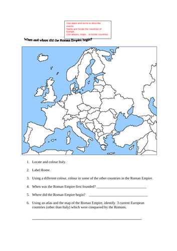 Introduction to the spread of the Roman Empire