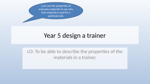 Design a trainer