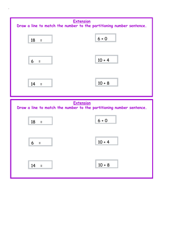 Partitioning Y1 and 2