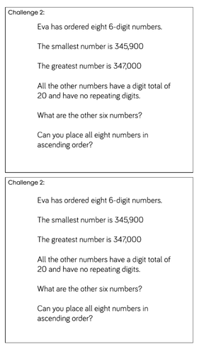 year 6 place value compare and order numbers teaching