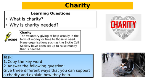 What is Charity?