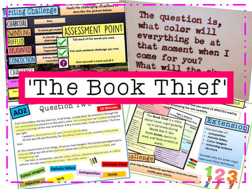English Language Paper 1 Section A Revision 'The Book Thief'