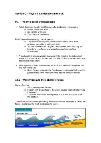 Geography Paper 1 Revision