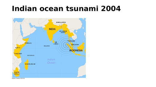 examine the case study of the indian ocean tsunami 2004