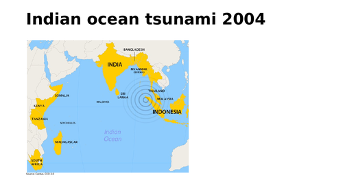 Boxing day 2004 Indian ocean tsunami case study