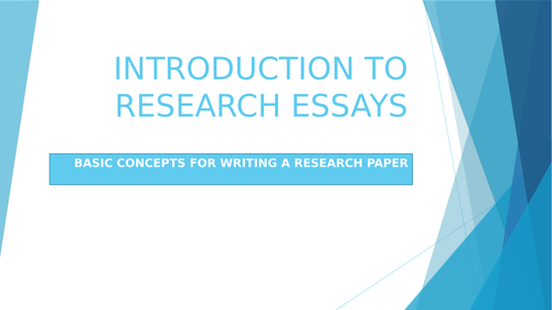 Assignment Writing - Formal