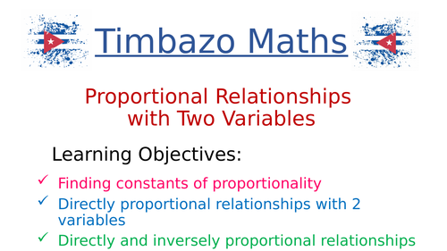Combined Proportional Relationships