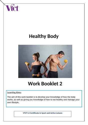 VTCT Level 1 workbooks to meet the whole spec