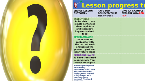 Free lesson progress tracker-Add the slide to your lesson