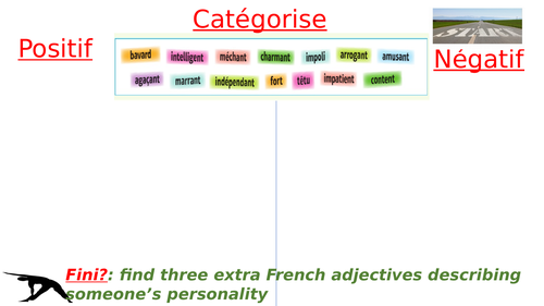 three tasks on the topic of family in French  FREE