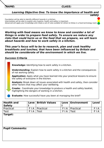 Year 7 work book for the whole year