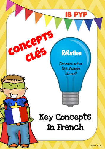 Concepts Clés (Key Concepts in French) - IB PYP
