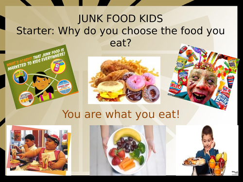Cover work - Junk food kids