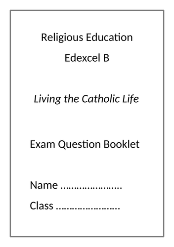 Exam Booklet
