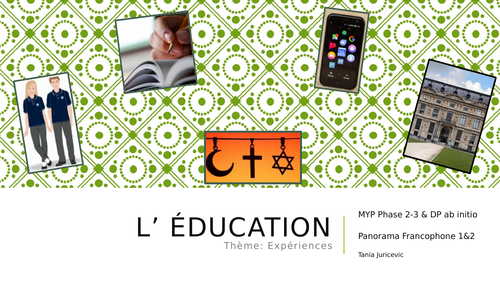 School - L'ecole - IB DP ab initio + MYP Phase 2/3