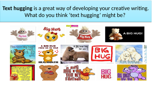 AQA Language Paper 1 Section B Creative Writing Text Hugging 