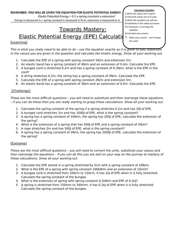 6.15.9 Forces and elasticity (AQA 9-1 Synergy)