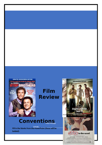 Film Review Unit (Yr 11 General English)