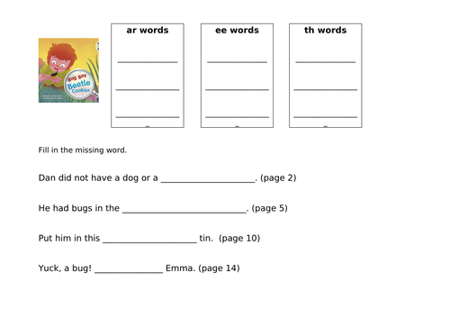 Bug Club Comprehension : Bearnes Voluntary Primary School – YSKUT