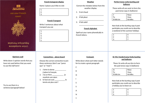 GCSE First lesson back