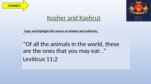 Kosher, Kashrut, Trayfah Jewish food laws