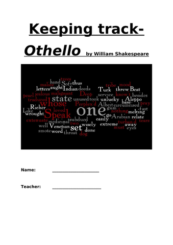 AQA A-level ''Othello'' Resources