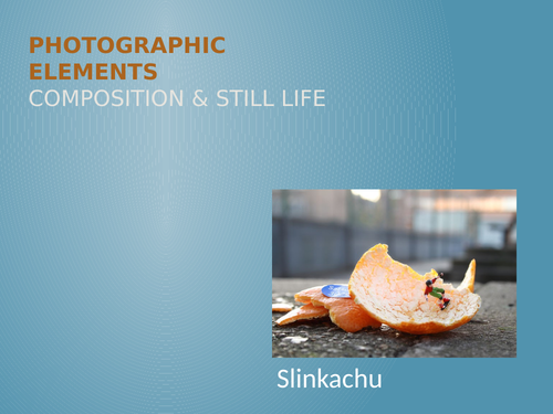 GCSE Photography - Still Life and Compositions