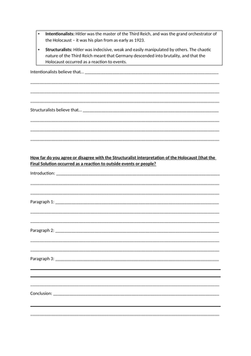 Intentionalism v Structuralism Lesson