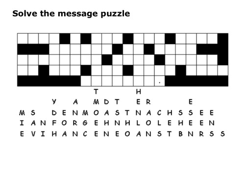 Solve the Fallen Phrase Message Puzzle about the Loch Ness Monster