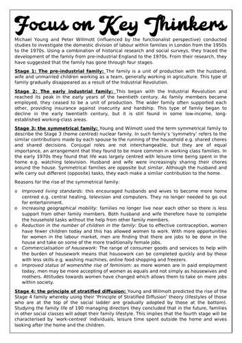 AQA Family- The symmetrical Family (11/18) | Teaching Resources