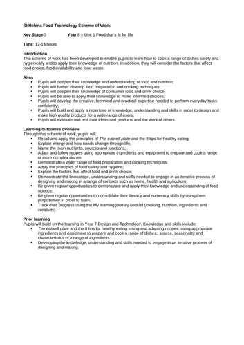 Year 8 Scheme of Work, Booklet and Powerpoints