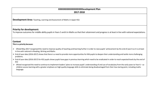 NPQSL 2019 Development Plan