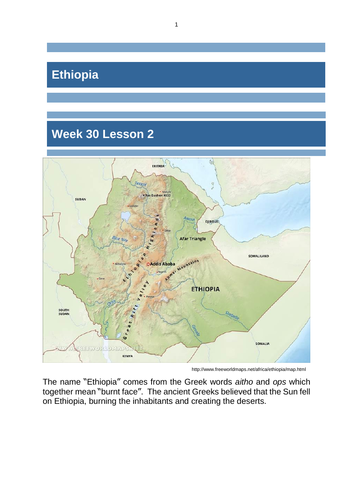 Ethiopia - Regional Study