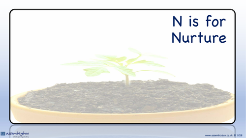 N is for Nurture