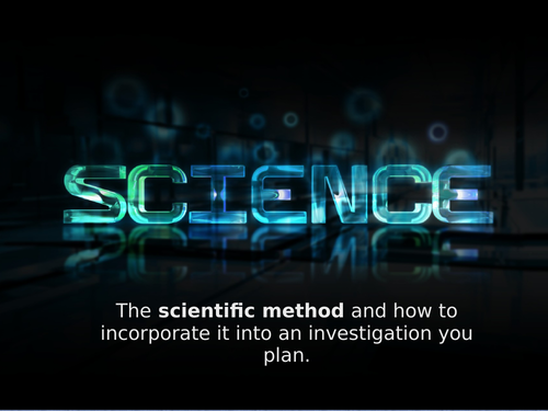 How to work Scientifically: understanding experiment methods and why?