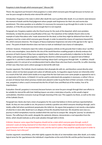 Why purgatory is not biblical picture