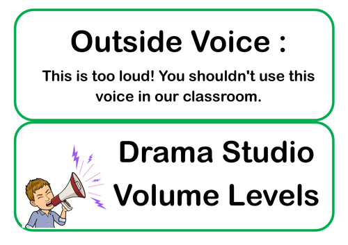 Classroom Voice/Noise/Volume Control Meter