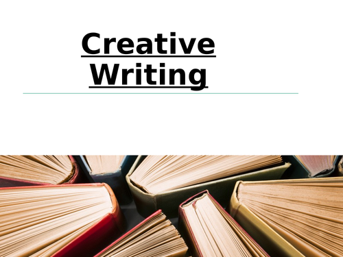 creative writing class units