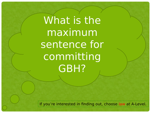 Law Questions Posters