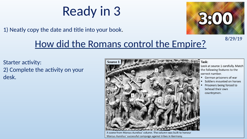 Importance of the Roman Army - KS3 Y7