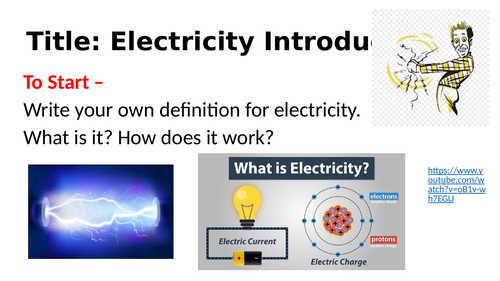 Electricity