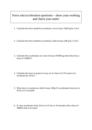 Newton's Laws of Motion