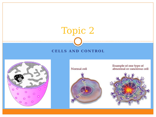 Edexcel Biology Topic 2 Unit power point