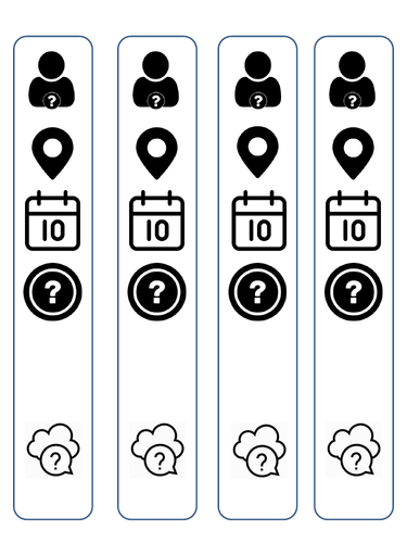 Dual Coding Event sheet and book strips