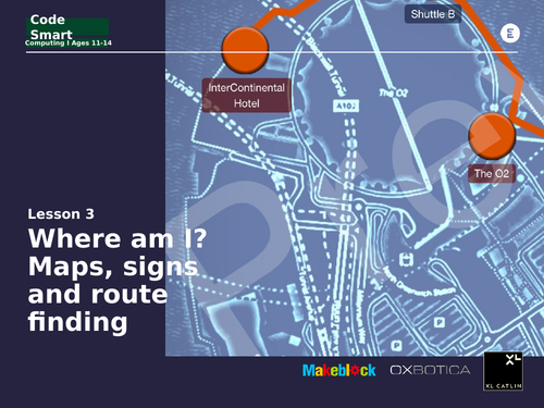 Computing KS3: Mapping and robotic cars