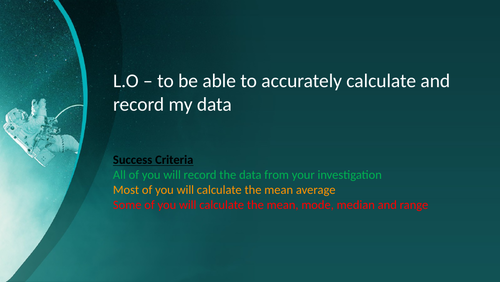 Maths Investigation: Rocket Averages